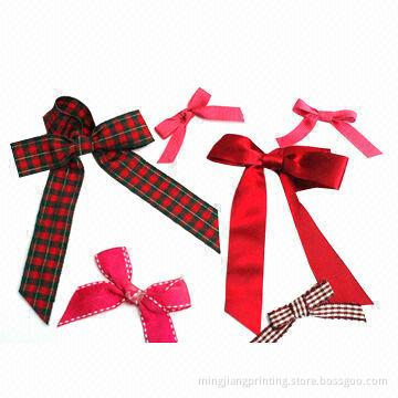 Bows, Available in Various Designs and Colors, Sized 3, 5, 7, 10, 13, 16 and 19mm